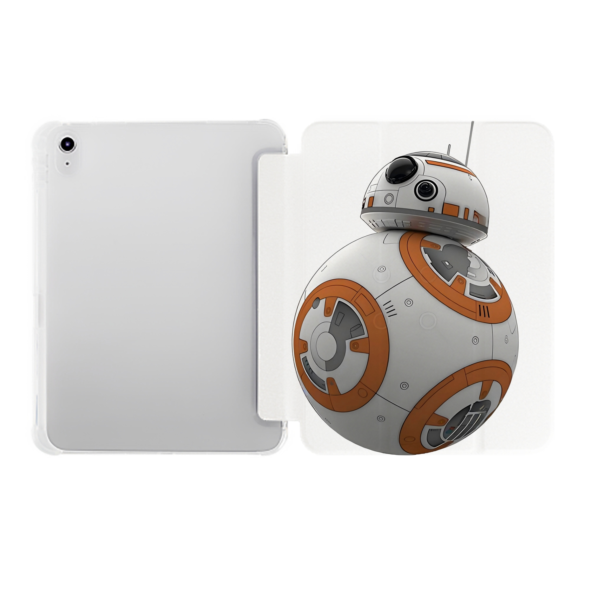 （画像用） スター・ウォーズ Star Wars IPad ケース ペン収納付き 三つ折りスタンド PUレザー×シリコン 対応機種9.5/10.5/10.9インチ